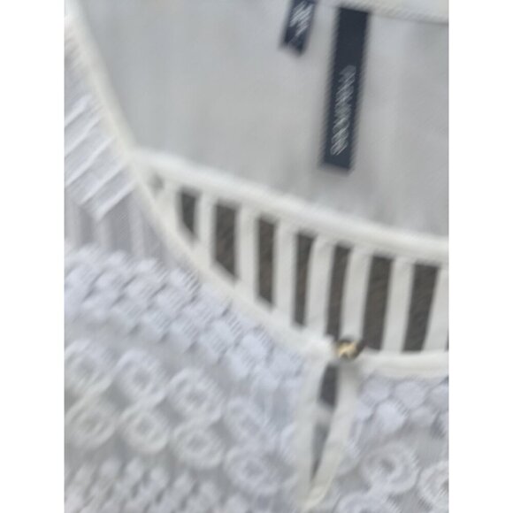 Maurices Women's Lace White See Thru Cami Tank Size Large - Picture 3 of 5